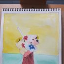 감성수채&펜드로잉 이미지