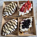 경기도 수원시 장안구 수성로275번길 | 🧇 배달로 시켜도 바삭했던 크로플 맛집 [크로플데이] 우유크림과 과일토핑 선택 가능