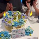 달마담 앙금플라워 떡케이크
