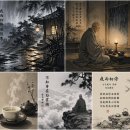 칠언절구(七言絶句) ⑤ 밤비 그친 뒤 다시(茶詩)설잠선사(雪岑禪師) 이미지