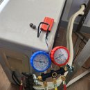 율하 한림풀에버7단지경로당 | 김해 장유 한림풀에버 7단지 삼성 무풍 투인원 에어컨 실외기 꺼짐 현상, 원인은 냉매 누설?