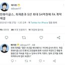 KBO FA 1호 계약 최재훈-한화 이미지