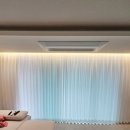 쌍용아파트 사거리(쌍용인테리어) | 따뜻한 거실, 아늑한 안방｜상현동 수지쌍용1차아파트 커튼 인테리어 후기