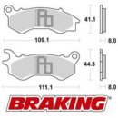 PCX125 전용 브레이킹 패드 2010년~2012년 적용 (앞)프론트 브레이크 패드-브레이킹[BRAKING] 이미지