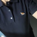 골든폭스 | 제품후기)메종키츠네 베이비 폭스 패치 레귤러 폴로 티셔츠 블랙 144784089