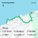 애월포구풍경 민박 | 10일차 | 15코스 + 16코스 + 17코스 일부 하루에 걷기 (29km) 동선 정리, 애월 해안길, 항파두리, 외도포구