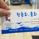 청춘회 물회 이미지