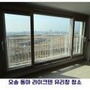 산정빛여울채아파트 | 청주 오송 동아라이크텐 유리창 청소 후기 (신축 아파트 관리 + 샤워부스까지)