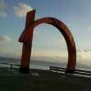 노을그려진바다풍경 이미지