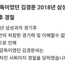 nc 감독이었던 김경문 2018년 삼성과의 경기 후 경질 이미지