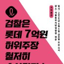 [핫핑크돌핀스 기자회견] 검찰은 롯데 7억원 허위주장 철저히 수사하라 이미지