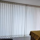 김천신음그린빌 | 김천 신음그린빌 거실 커튼 시공 후기 – 프리미엄 쉬폰 화이트로 완성한 밝고 고급스러운 공간