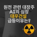 수조AI센터 | AI시대 심장,원전관련주 대장주 TOP5,대우건설이 원전관련주인이유는?