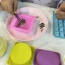 비누뷰티꽃공방 | 강동 키즈 클래스 압화&허브 꽃 비누 원데이클래스 후기 - 오밀공방 수업