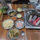 정통숯불구이&저녀니케이크