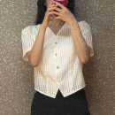 디녹 여름 블라우스 추천 | 바벤 텍스처드 브이넥 커브 탑 후기 (+ 출근룩 코디)