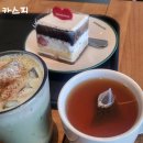 스타벅스 다대포비치점 | 다대포해수욕장점 스타벅스에서 바다뷰 보며 부드러운 딸기말차케이크·자몽허니블랙티·두바이말차로...