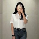 유니클로 레이온 블라우스(반팔) 후기｜구김 걱정 없는 여름 흰 셔츠 추천