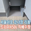 동대문베르빌 앞 | 서울마포 코너장리폼 드리미X50s프로마스터직배수장