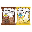 고림로74번길 | CU 신상템 가나디 바나링 띠부씰 과자 리뷰 야광씰 뽑기 성공