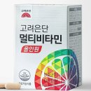 고려은단 멀티비타민 드시는 분들 필독 이미지