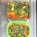 낙지젓갈과 오징어젓갈 맛있게 무치기