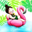 플라밍고 이미지