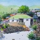 일상의 기록 어반스케치 이미지