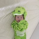 맘스토리 | 200일 셀프촬영 후기_맘스튜디오 토이스토리 베이비 코스튬