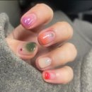 쥬씨산본점 | 산본네일 아트 <깜댕이> 뽀용 핀터레스트 감성 후기