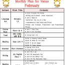 Monthly Plan for Venus February 이미지