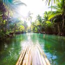 필린핀 시아르가오 마신 강(Maasin River) 타잔 놀이 ‘로프 스윙’ 체험 이미지