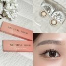 뉴트럴무드 원데이 브라운 안경나라 위드렌즈 부산광안점 웜톤 쿨톤 렌즈 구매후기