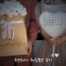 주연이벤트 | [ wedding ] 웨딩촬영 소품 추천 주연하다 웨딩풍선 후기 (달력풍선, 크라프트백 풍선)