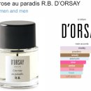 [도르세] 에흐베 (D’orsay R.B.) 리퀴드퍼퓸바 장미비누향 니치향수