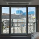 일산 장항동 쌍용더플래티넘 저층세대 거실창 사생활보호 프라이버시필름 시공후기