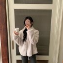 Brush | 르베인 LEBANE Angora Tie Knit(Grey Beige) | 리즈 Leeds Brush Banding Pants 실착 후기