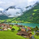 산이 있는 풍경 이미지