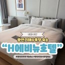 H 호텔 | 부산 광안리 주차 가능 숙소 H 에비뉴 호텔 하프오션뷰 조식 후기