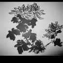 사군자 국화 이미지