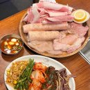 꽃돼지식당 경산점 | 옥산동고기집 단체 회식 가능하고 다 구워주는 고기 맛집 꽃돼지식당 경산점