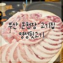 명성아파트 | 부산 온천장 고기집 맛집 명성뒷고기 솔직후기