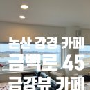 금강 뷰 보며 커피 한 잔 할래요~♬?충남 논산 강경 카페 ‘금백로 45‘ 내돈내먹 후기