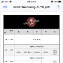 레드짐 복싱 네이버블로그