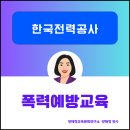 대한지적공사 | [한국전력공사(옥천지사)]폭력예방통합교육 후기, 양해정교육문화연구소 양해정강사