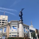 P-5905 | LA 여행 DAY 1️⃣ (플릭스 버스 후기, 노르만디 호텔, 멜로즈거리, 그로브몰, 파머스마켓)