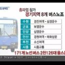 12월 27일 경기도 버스 파업. 이미지