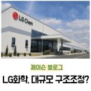(주)엘지화학청주공장(고기능소재 3공장) | lg화학 대규모 구조조정 사실일까