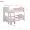 (판매완료)SASA 여아 2층 침대ㅡ배송포함 이미지