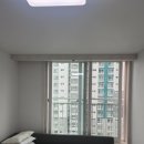 남악리젠시빌 | 무안 남악 커튼 시공 사례, 리젠시빌 아파트 거실 시폰 &amp; 암막 블라인드